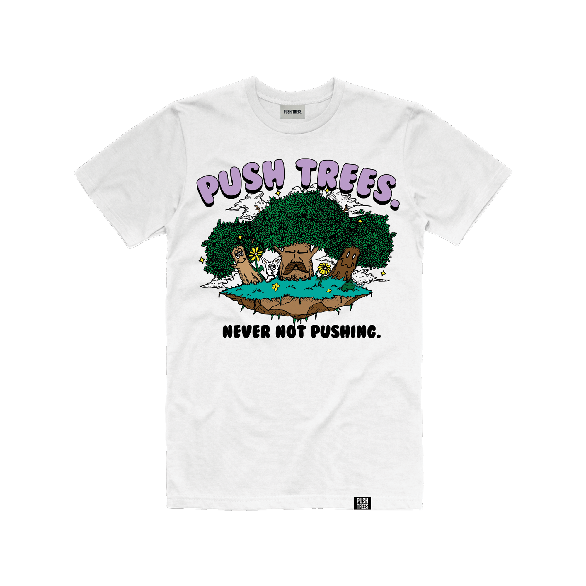 Never Not Pushin Tee (White)