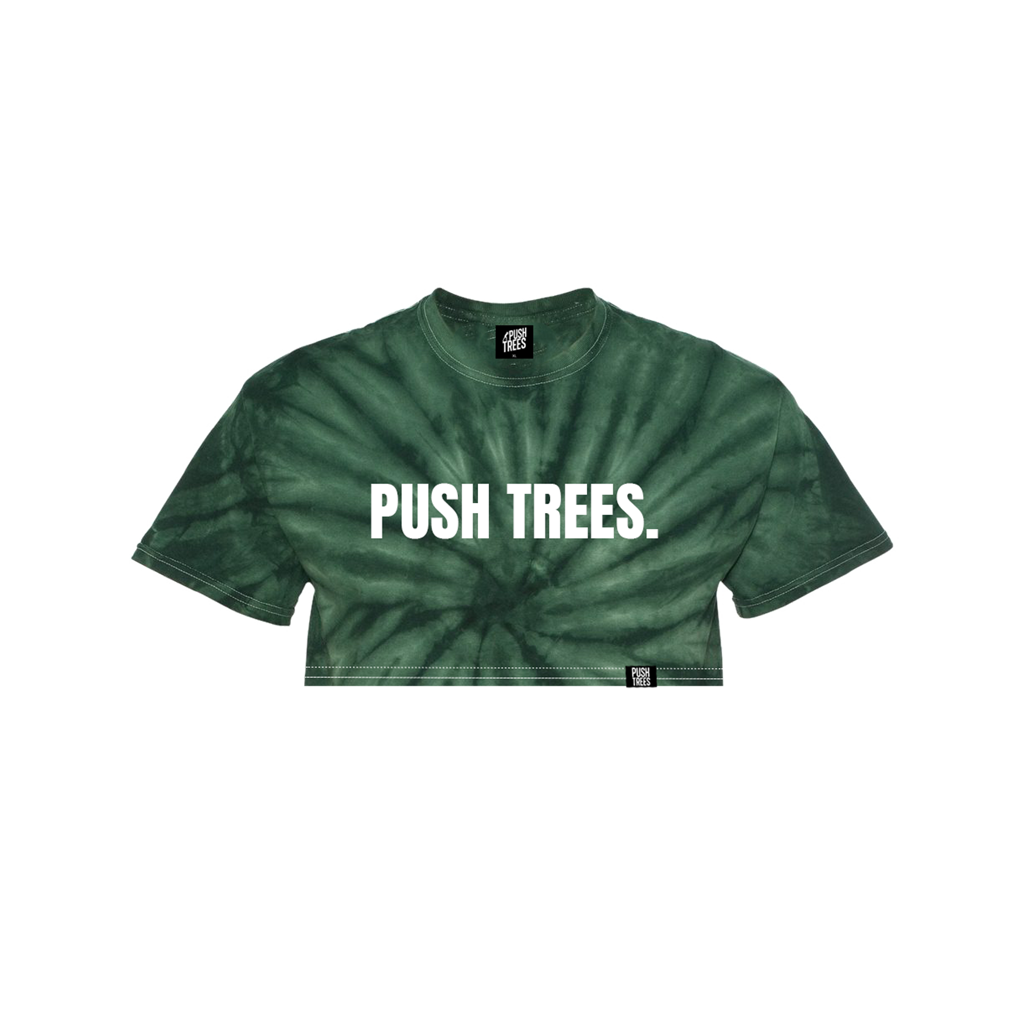 Push Trees Tie Dye Crop Tee