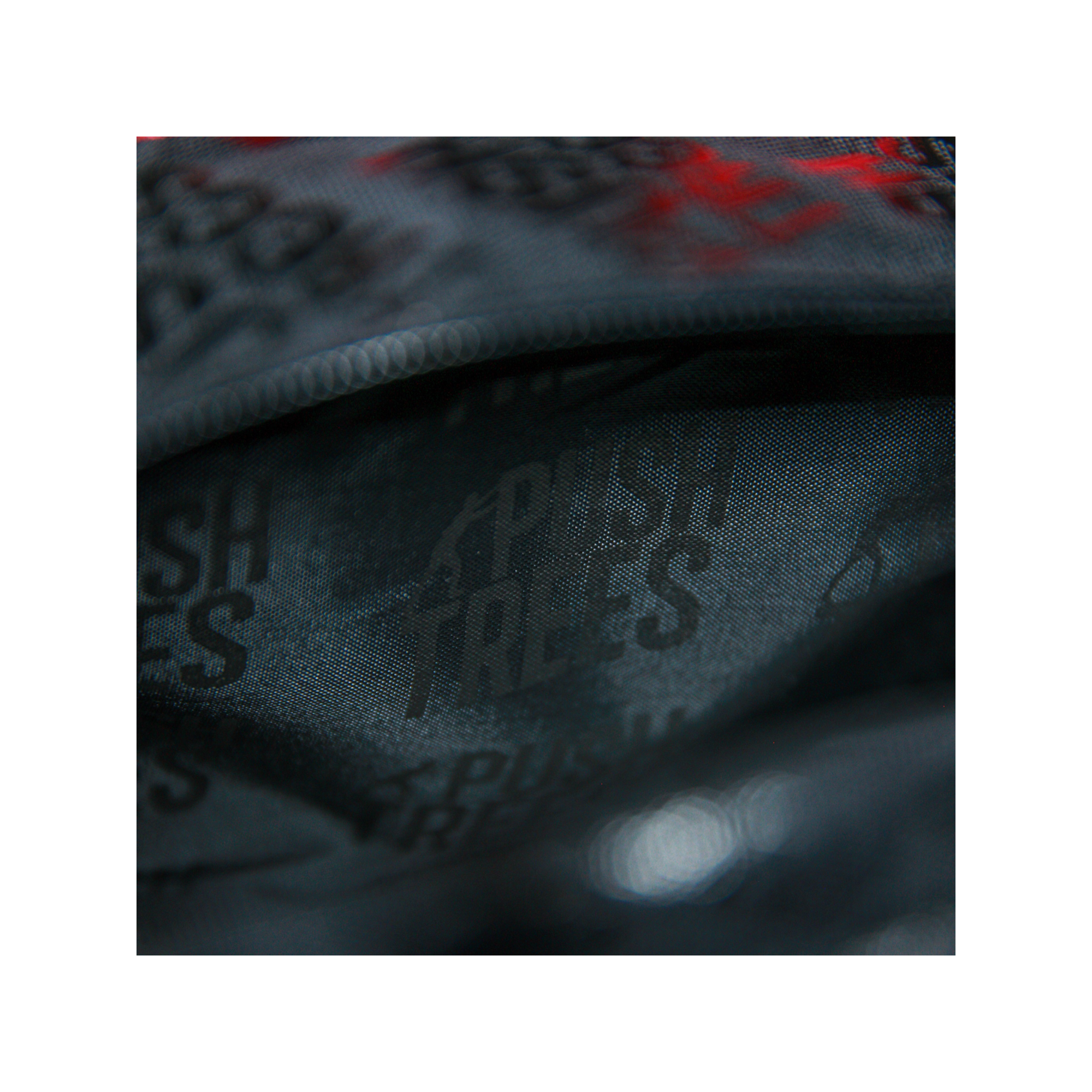 Push Trees Backpack (Black/Red)