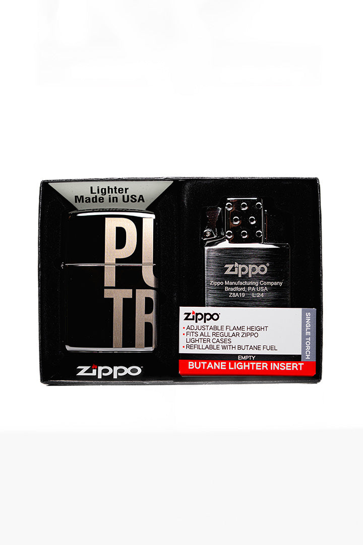 Push Trees Zippo (Gray)