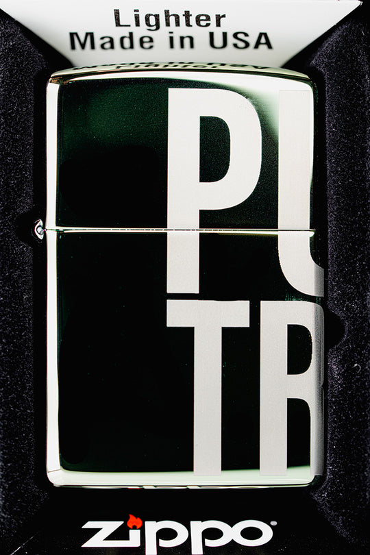 Push Trees Zippo (Green)