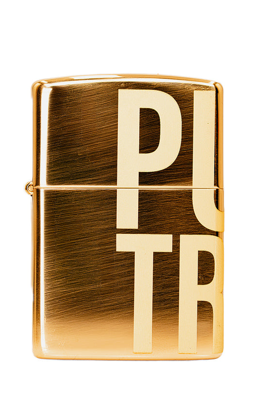Push Trees Zippo (Gold)