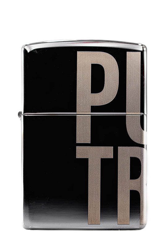 Push Trees Zippo (Gray)