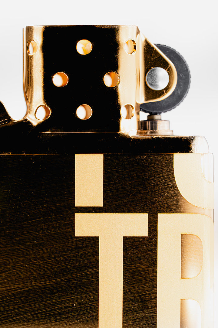 Push Trees Zippo (Gold)