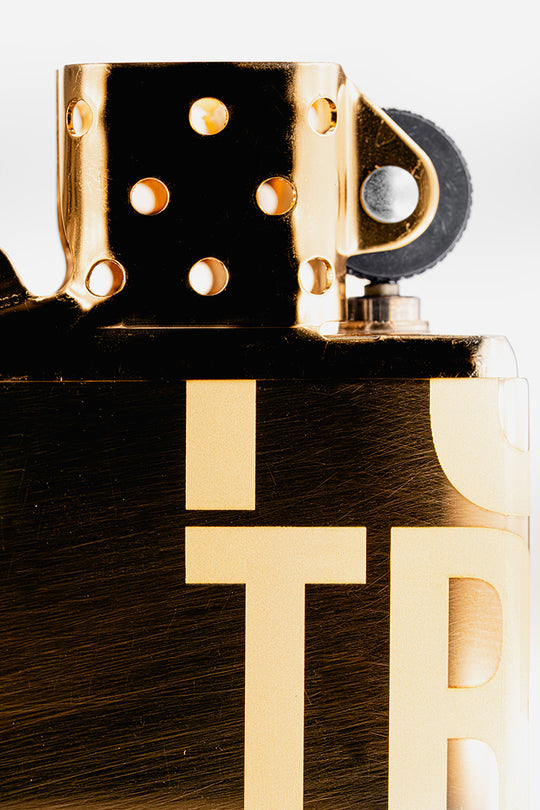 Push Trees Zippo (Gold)