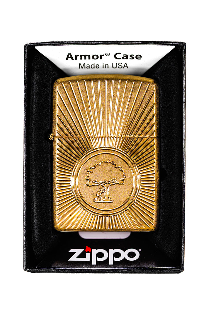 The Gold Haze Zippo – Push Trees Inc