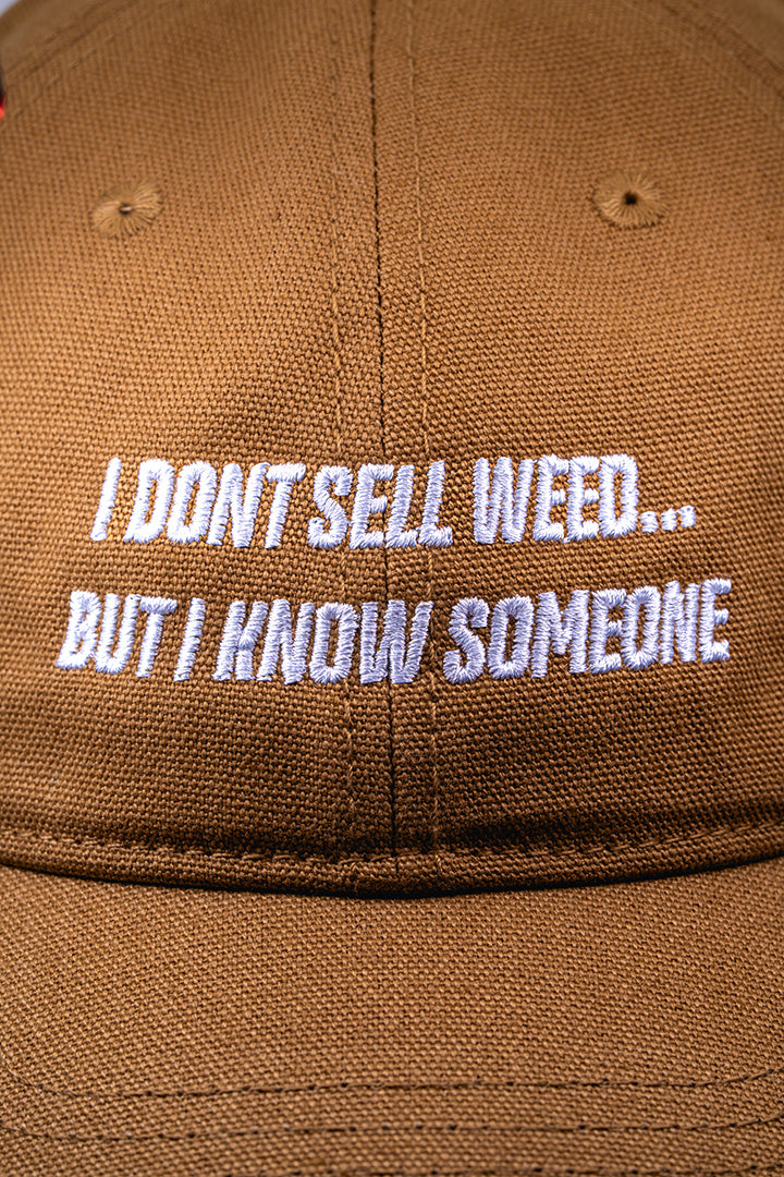 I Don't Sell Weed Dad Hat (Carmel)