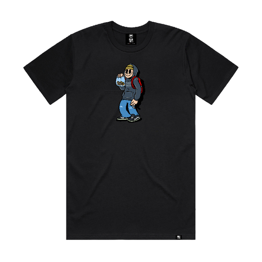 The Bob The Shroom Guy Tee (Black)