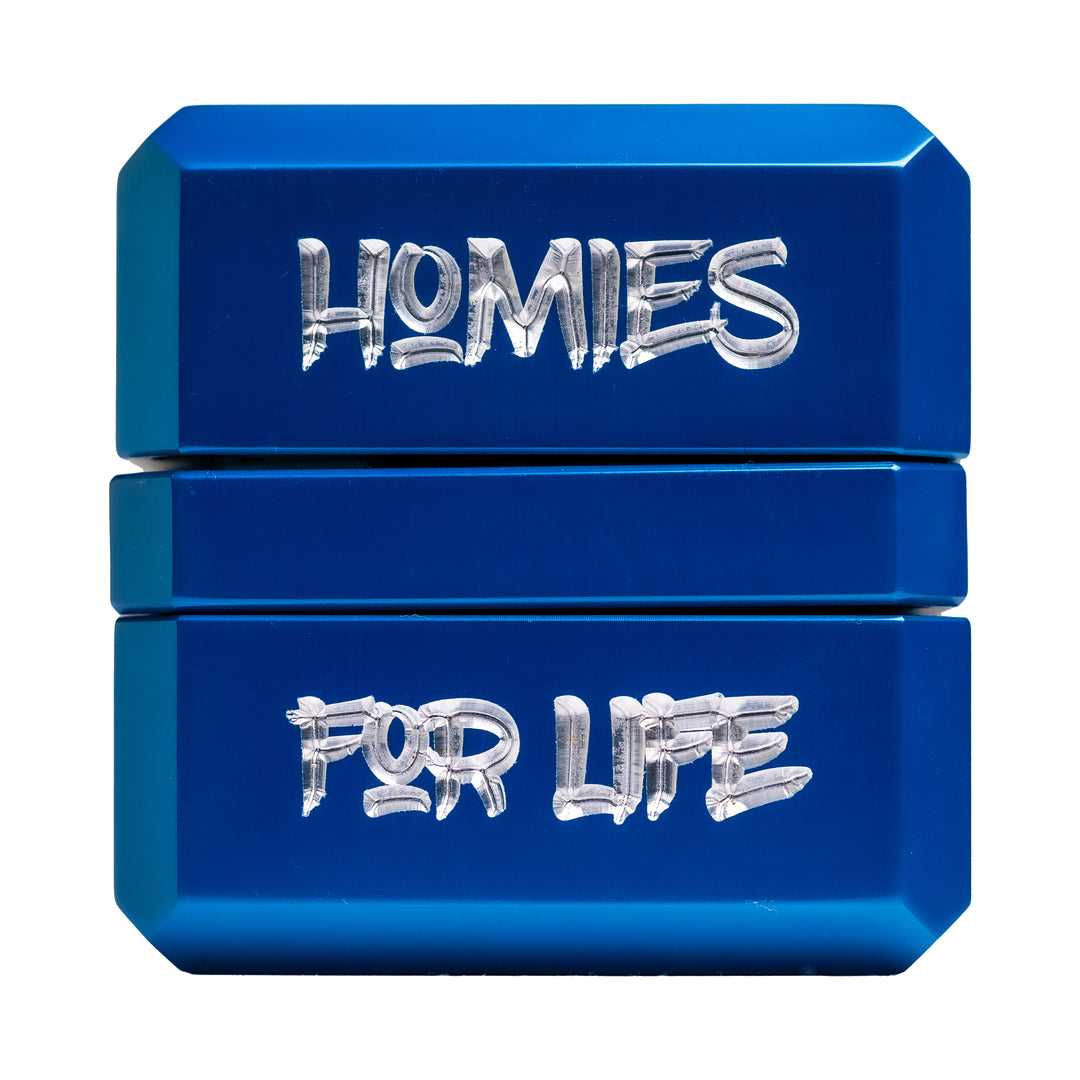 Homies for Life Grinder (Blue)