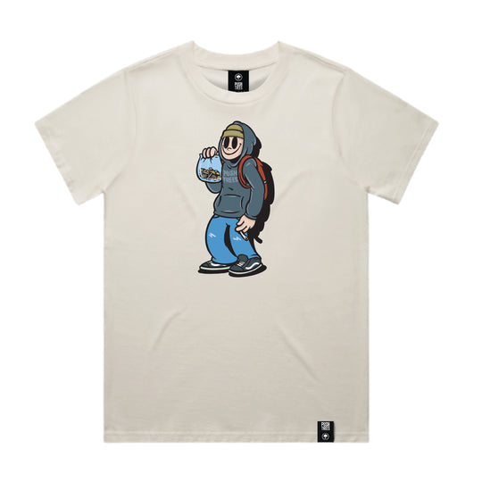 The Bob The Shroom Guy Tee (Bone)