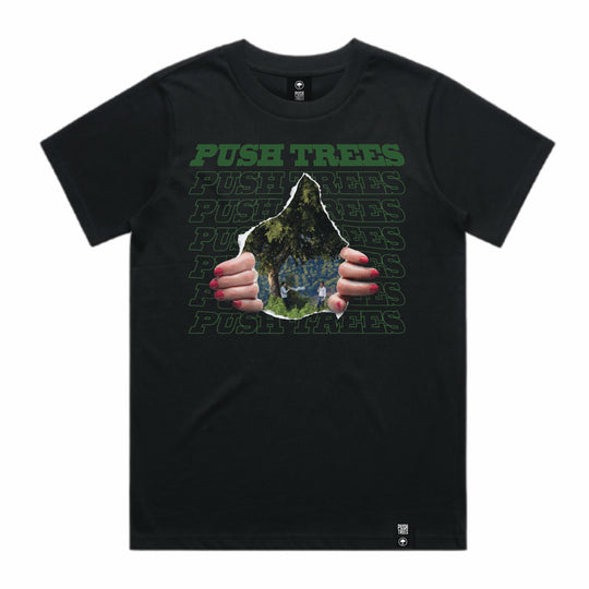 The Ripping Through Tee (Black)
