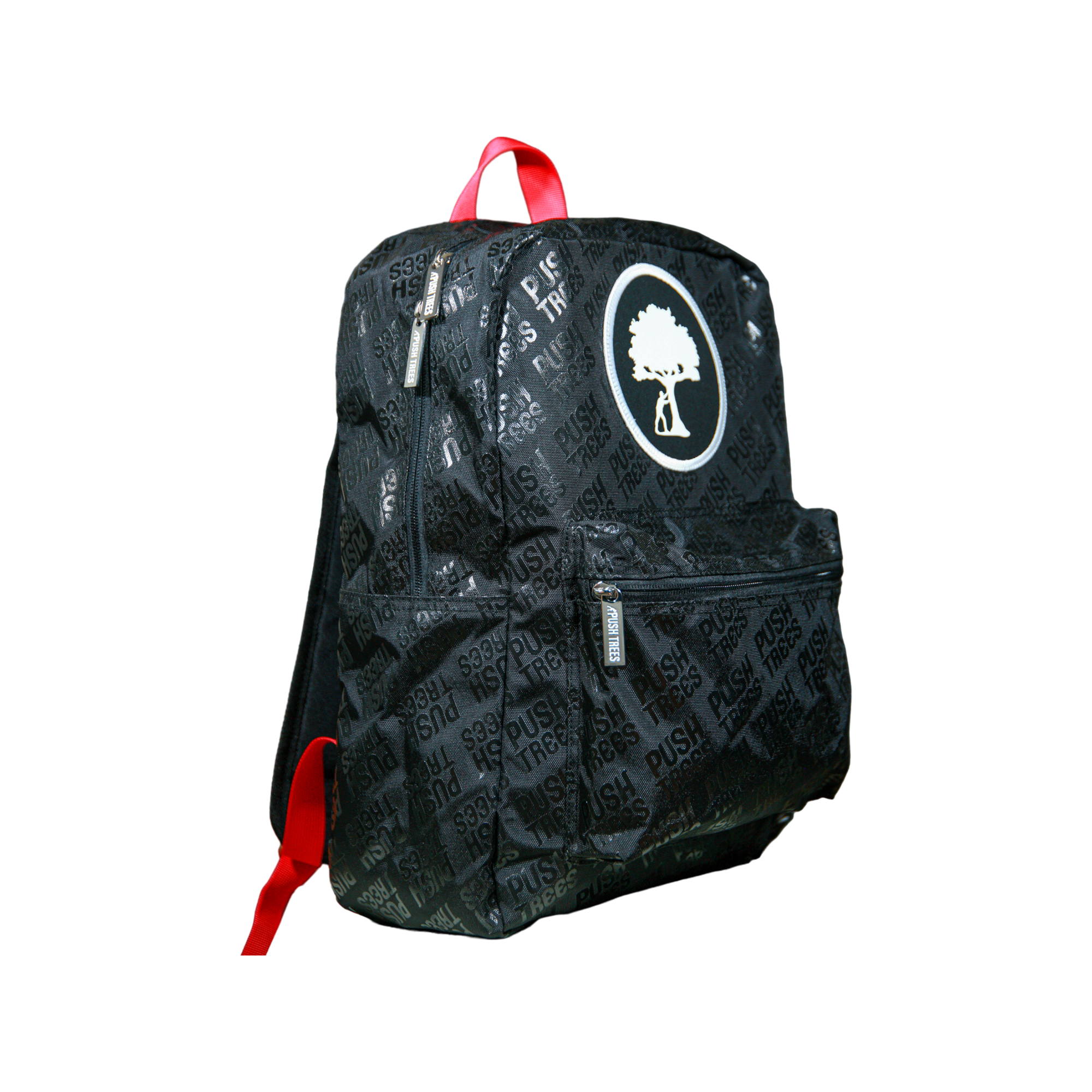 Push Trees Backpack (Black/Red)